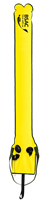 Picture of Surface Marker Buoy SMBCi Yellow (with Easifil adaptor)