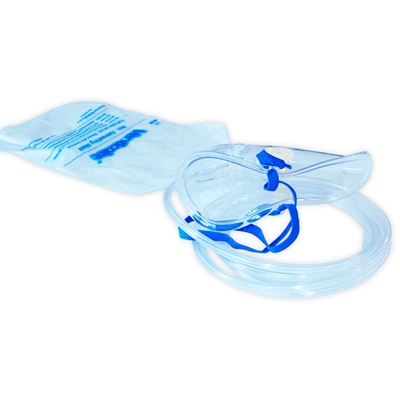 Picture of Non Rebreathing Mask with head strap & tubing